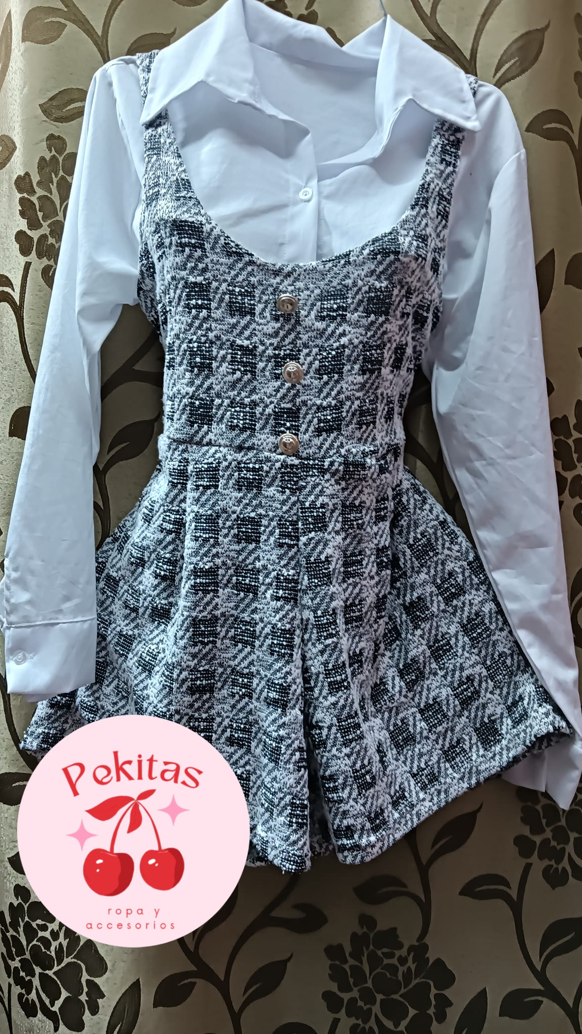 Conjunto vestido corto
